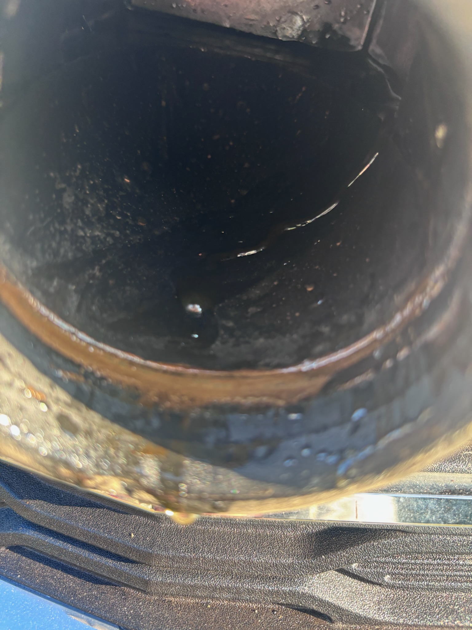 Close inspection of a corroded component